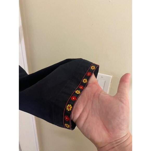 Custom Made By Popi Peppes Women's Black Long Sleeve Maxi Dress - XL - Picture 3 of 15